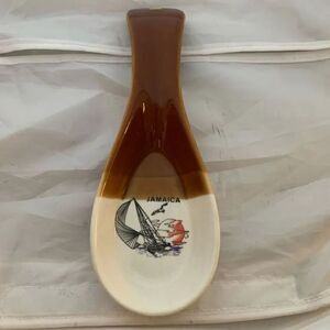 Jamaica Ceramic Spoon Rest